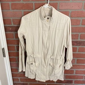 Cute tan utility jacket